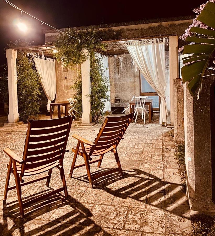 Masseria Montanari Carpignano Salentino Bagian luar foto